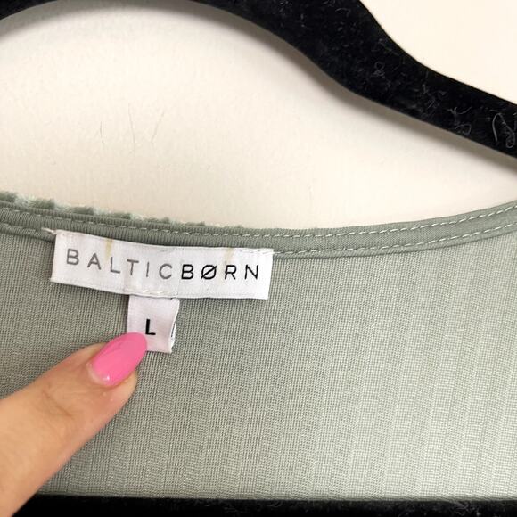 Baltic Born Sage Green Midi Dress - Picture 6 of 8